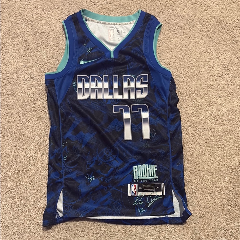 Dallas Mavericks Blue Jersey